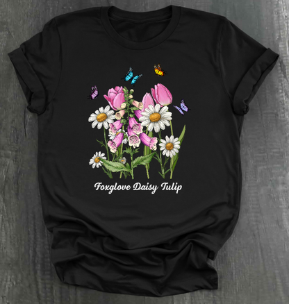 FOXGLOVE DAISY TULIP SHIRT