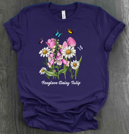 FOXGLOVE DAISY TULIP SHIRT