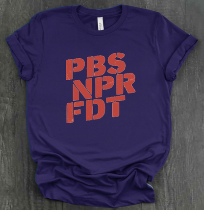 NPR PBS FDT SHIRT