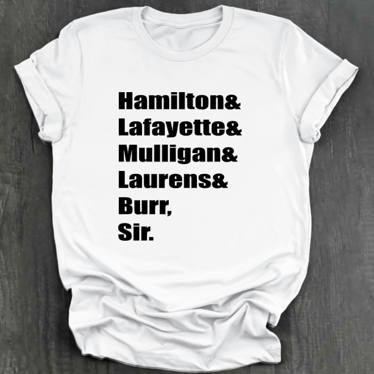 HAMILTON &....BURR, SIR. SHIRT
