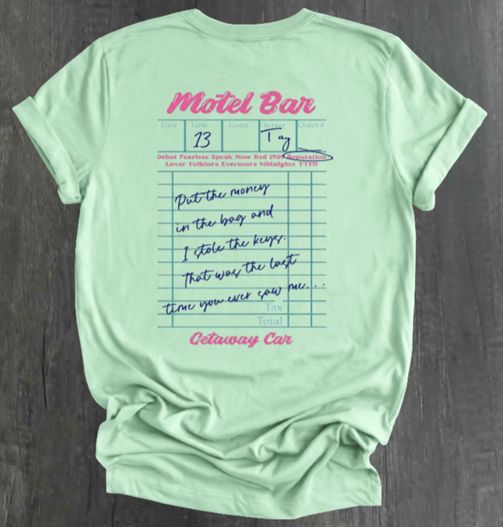 GETAWAY CAR SHIRT