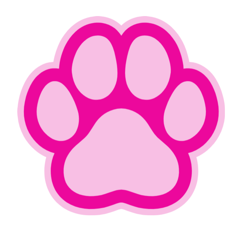 PAW PRINT DECAL