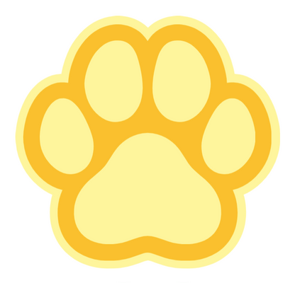 PAW PRINT DECAL