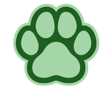 PAW PRINT DECAL