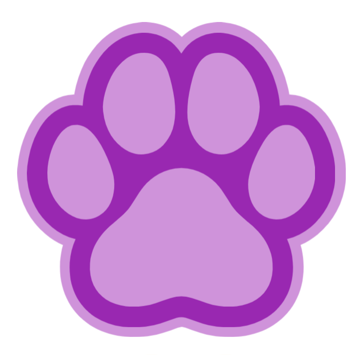 PAW PRINT DECAL