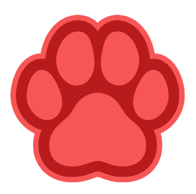 PAW PRINT DECAL