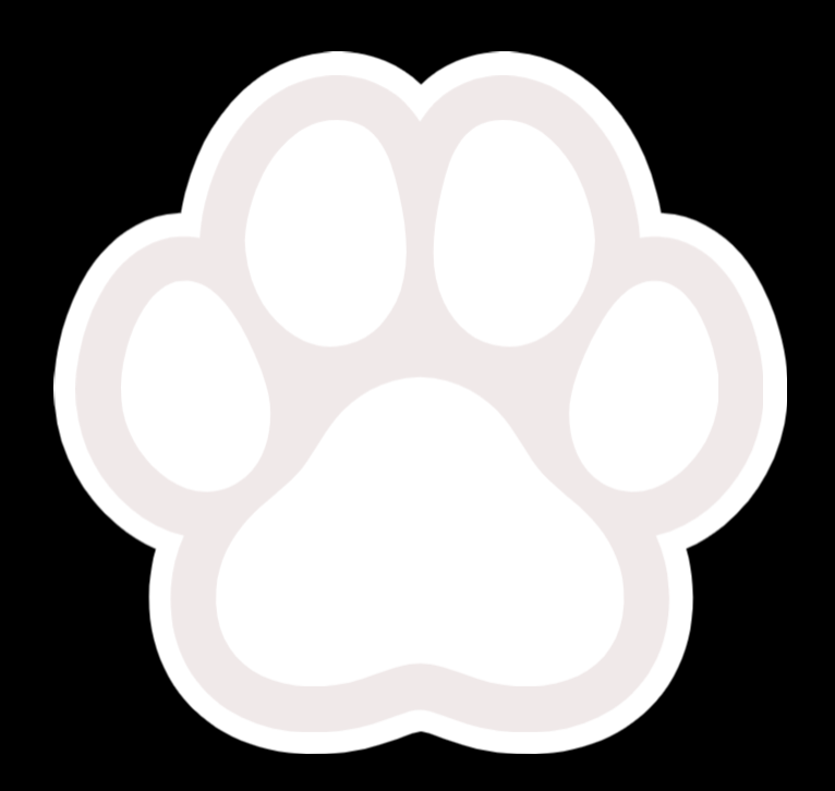 PAW PRINT DECAL