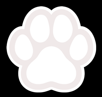 PAW PRINT DECAL