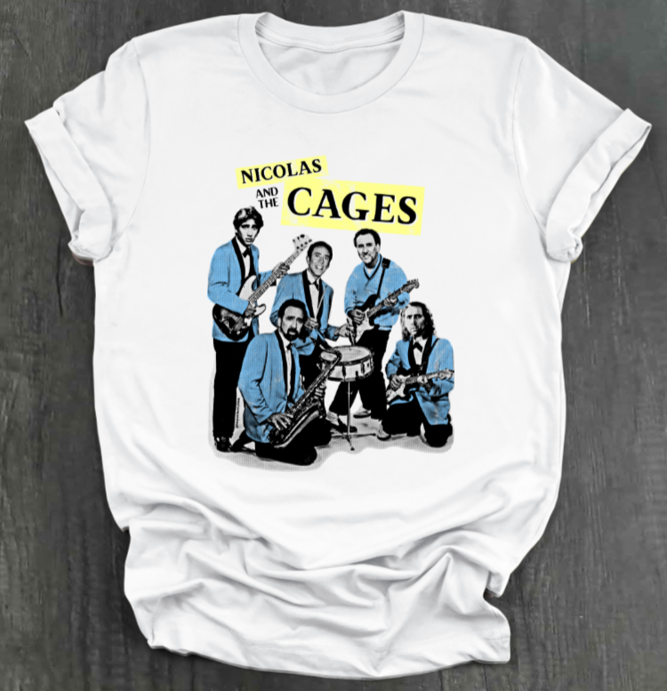 NICOLAS AND THE CAGES SHIRT