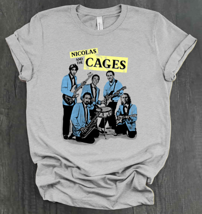 NICOLAS AND THE CAGES SHIRT