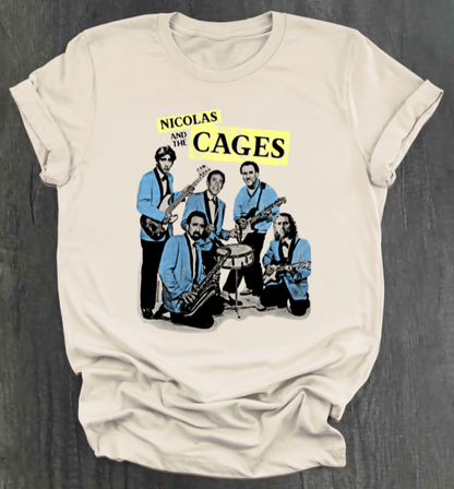 NICOLAS AND THE CAGES SHIRT