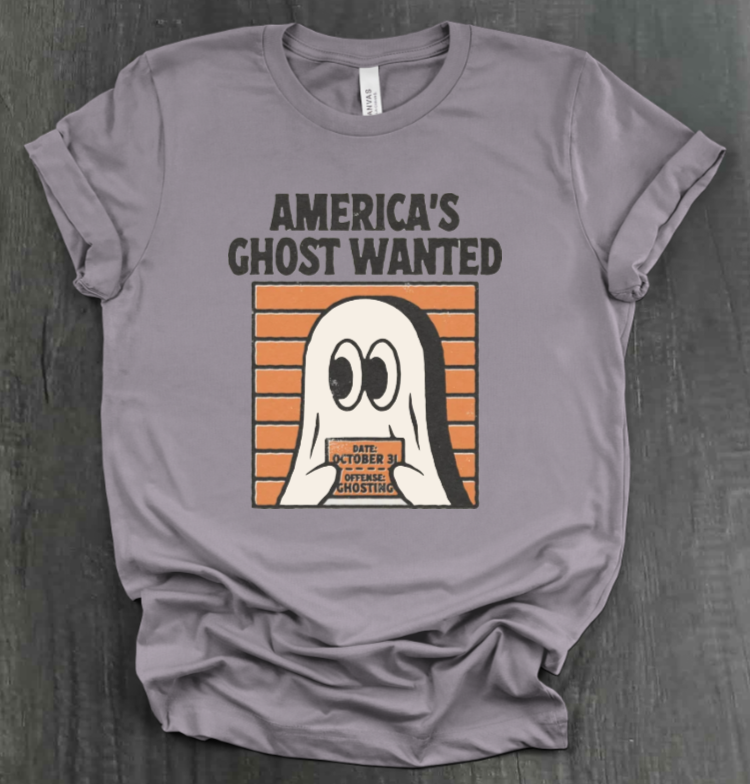 AMERICA’S GHOST WANTED SHIRT