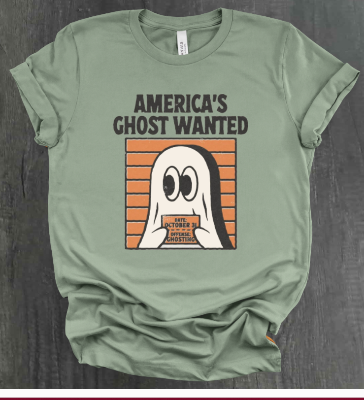 AMERICA’S GHOST WANTED SHIRT
