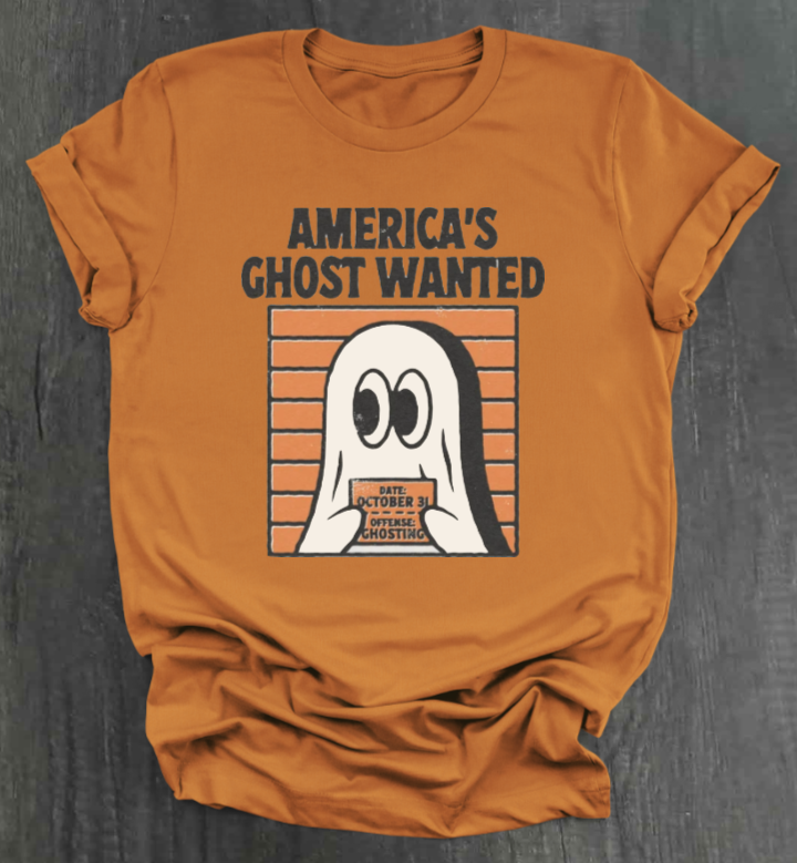 AMERICA’S GHOST WANTED SHIRT