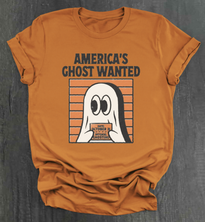 AMERICA’S GHOST WANTED SHIRT