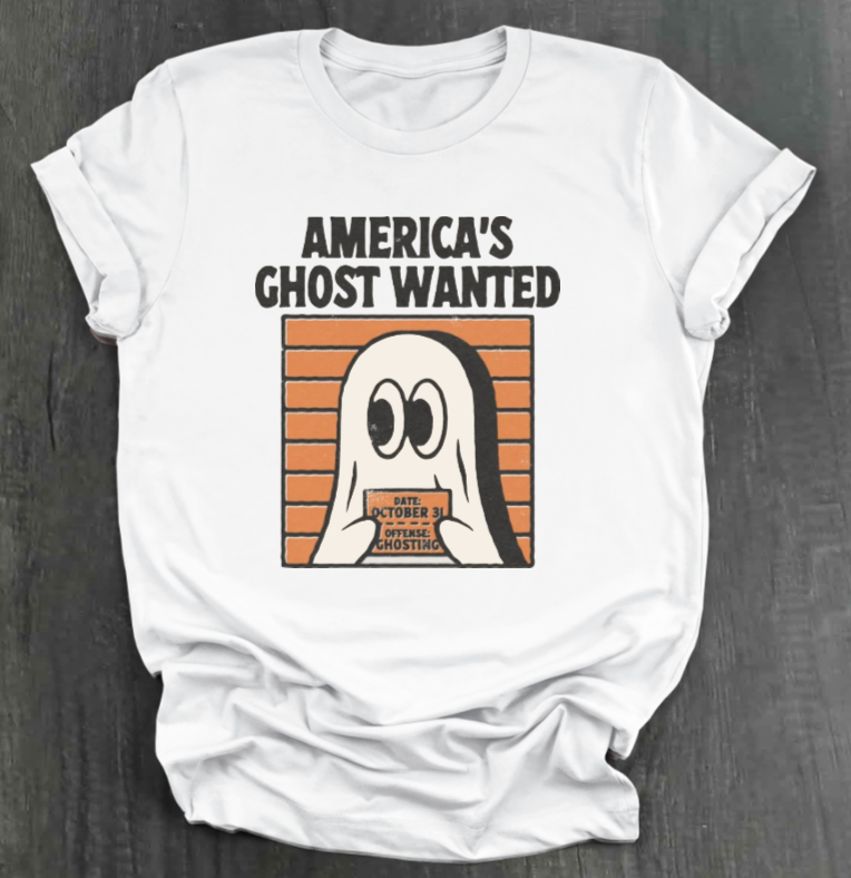 AMERICA’S GHOST WANTED SHIRT