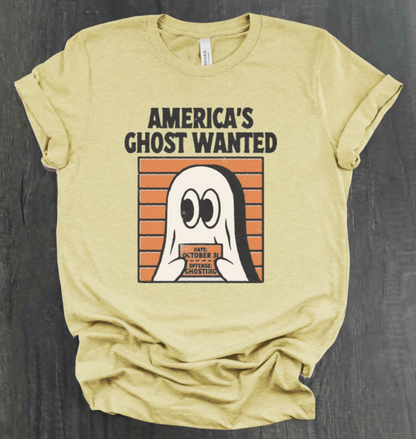 AMERICA’S GHOST WANTED SHIRT