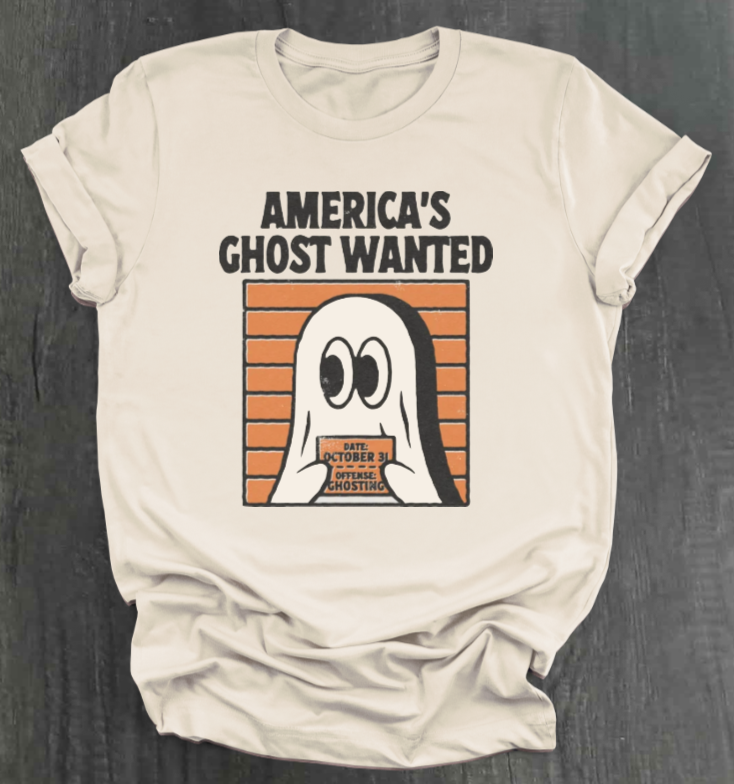 AMERICA’S GHOST WANTED SHIRT