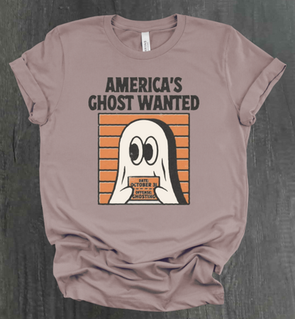 AMERICA’S GHOST WANTED SHIRT