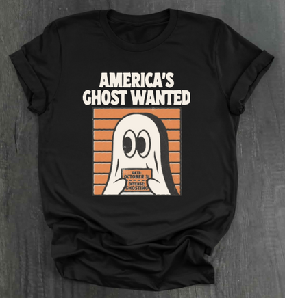 AMERICA’S GHOST WANTED SHIRT
