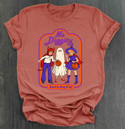 NO DIGGITY HALLOWEEN SHIRT