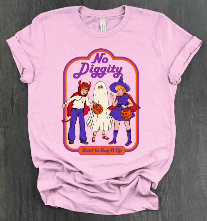 NO DIGGITY HALLOWEEN SHIRT
