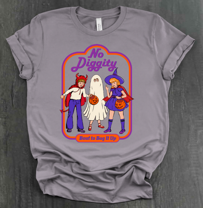 NO DIGGITY HALLOWEEN SHIRT