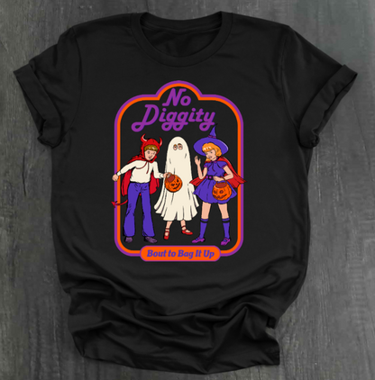 NO DIGGITY HALLOWEEN SHIRT