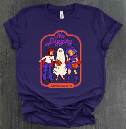 NO DIGGITY HALLOWEEN SHIRT