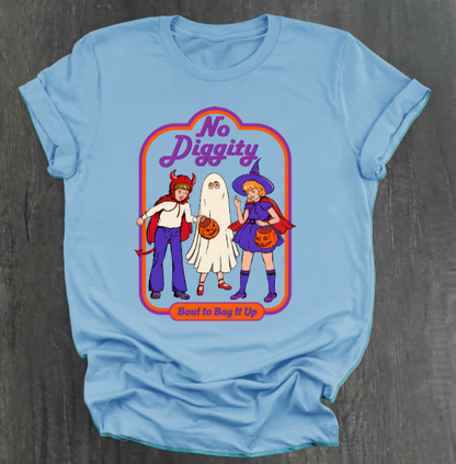 NO DIGGITY HALLOWEEN SHIRT
