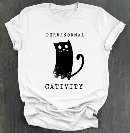 PURRANORMAL CATIVITY HALLOWEEN SHIRT