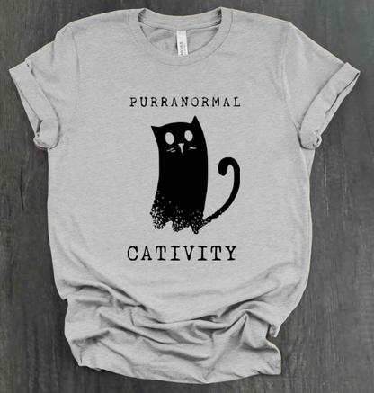 PURRANORMAL CATIVITY HALLOWEEN SHIRT