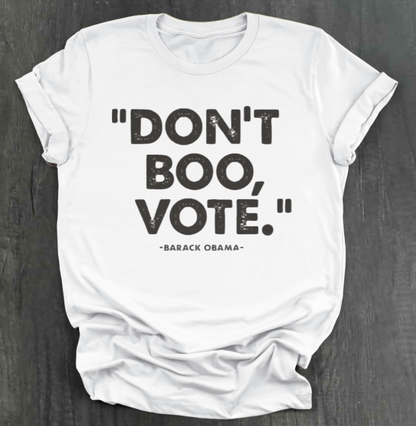 CAMISETA NO ABUCHEE, VOTE