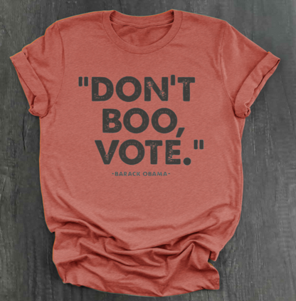 CAMISETA NO ABUCHEE, VOTE