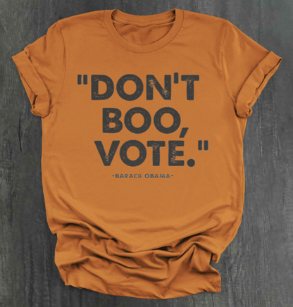 CAMISETA NO ABUCHEE, VOTE