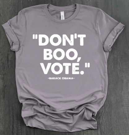 CAMISETA NO ABUCHEE, VOTE