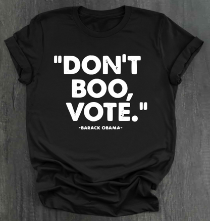CAMISETA NO ABUCHEE, VOTE
