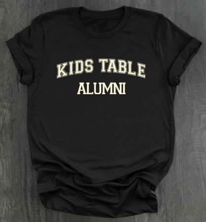 KIDS TABLE ALUMNI SHIRT