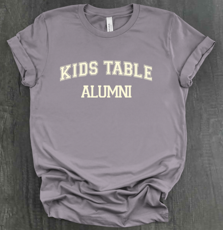 KIDS TABLE ALUMNI SHIRT