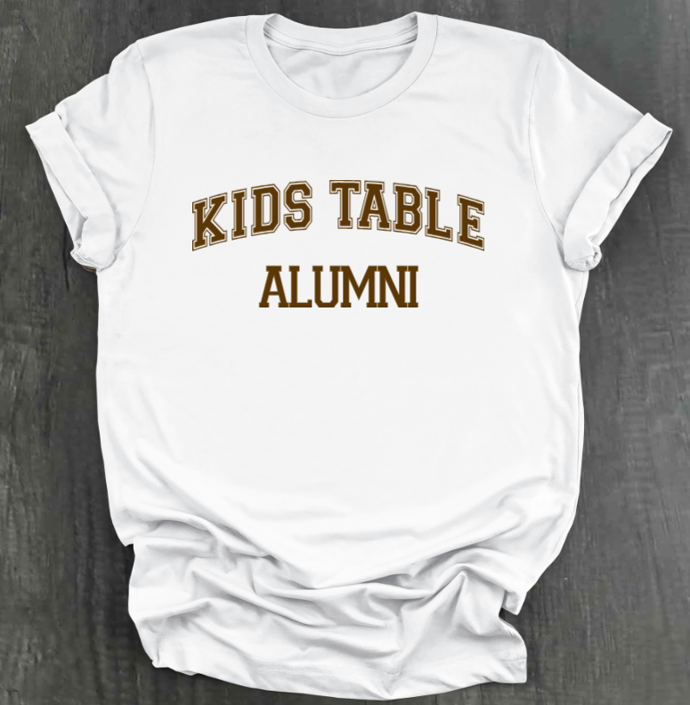 KIDS TABLE ALUMNI SHIRT