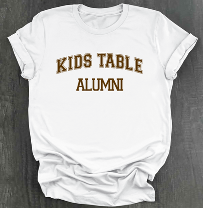 KIDS TABLE ALUMNI SHIRT