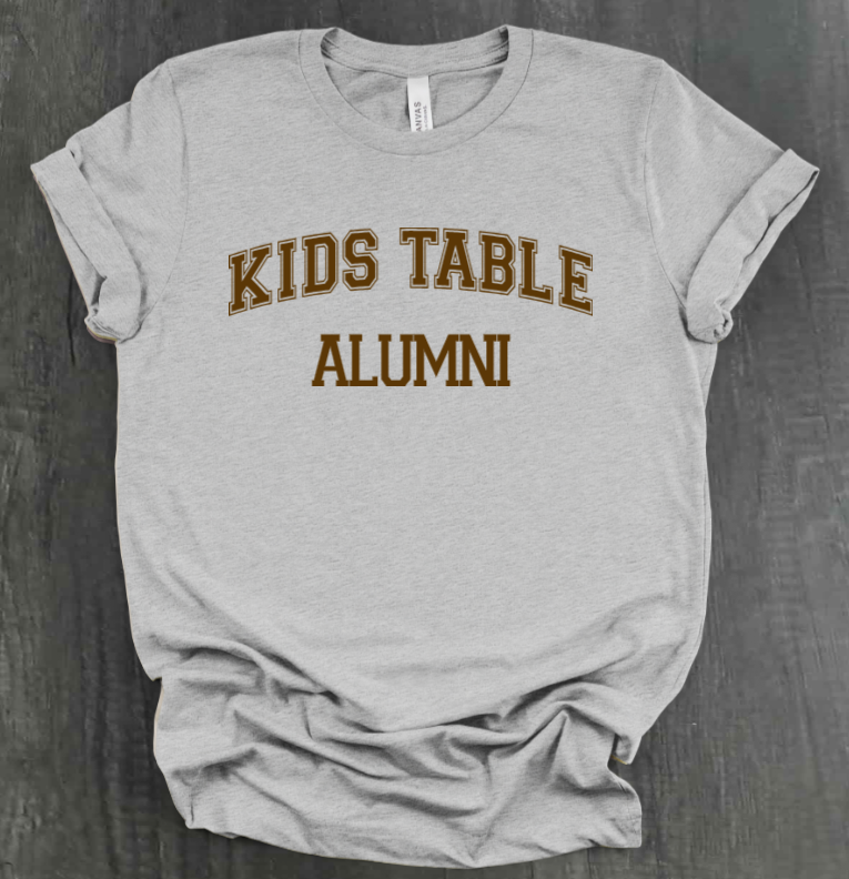 KIDS TABLE ALUMNI SHIRT