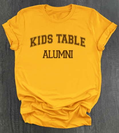 KIDS TABLE ALUMNI SHIRT