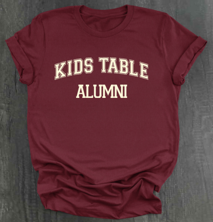 KIDS TABLE ALUMNI SHIRT