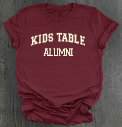 KIDS TABLE ALUMNI SHIRT