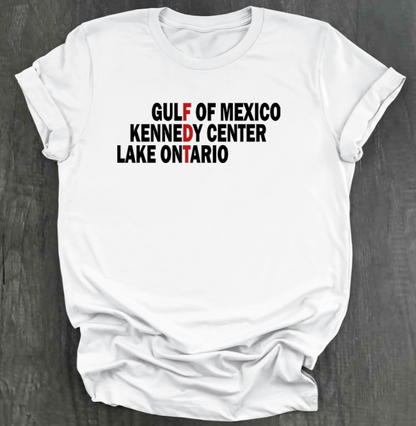 LAKE, GULF, KENNEDY SHIRT