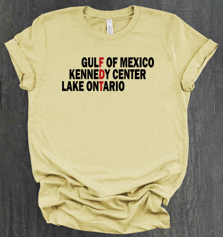 LAKE, GULF, KENNEDY SHIRT