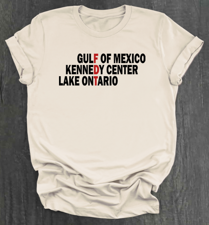 LAKE, GULF, KENNEDY SHIRT