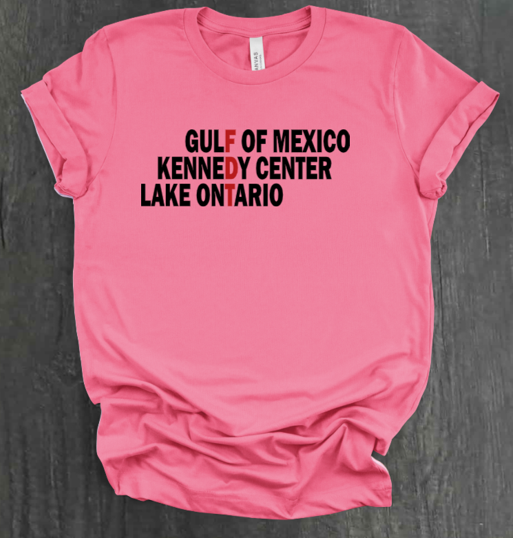 LAKE, GULF, KENNEDY SHIRT