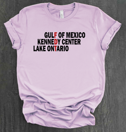 LAKE, GULF, KENNEDY SHIRT